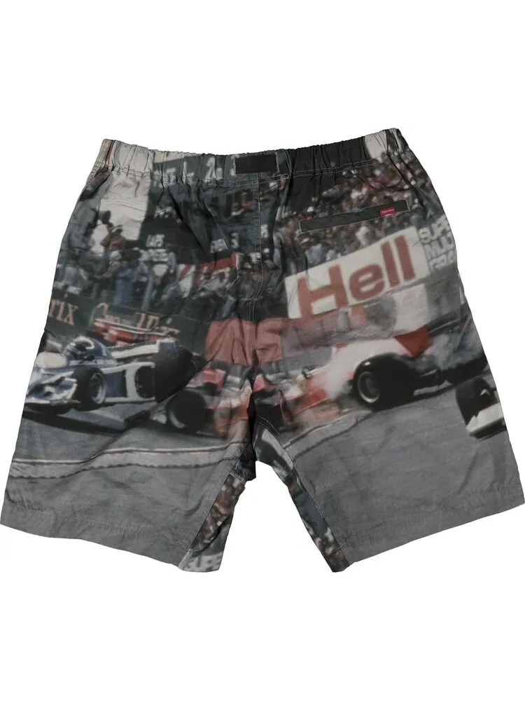 Шорты Supreme Grand Prix Belted Short 'Multi' — изображение 2 из 3, мульти