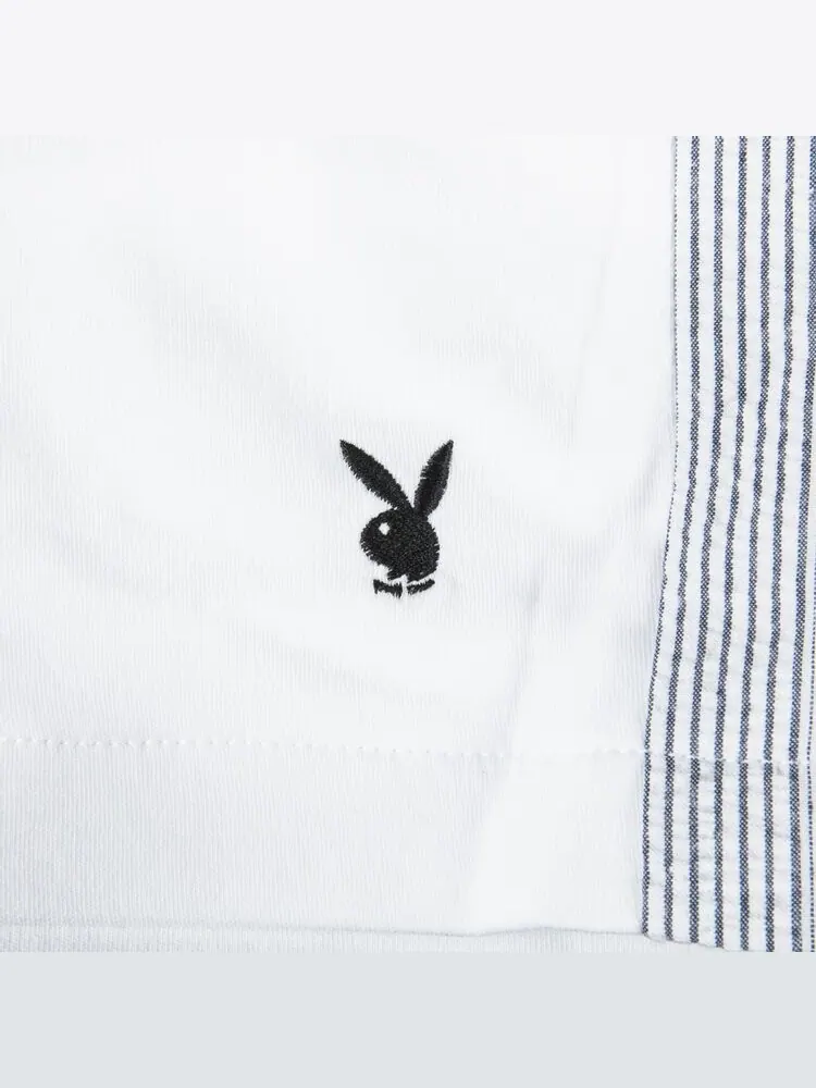 Шорты Supreme x Playboy Leisure Short 'White' — изображение 2 из 2, белый