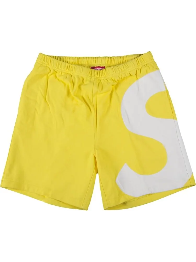 Шорты Supreme S Logo Short 'Yellow' — изображение 1 из 2, желтый