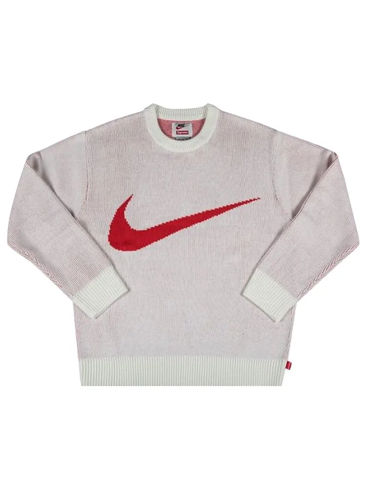 Свитер Supreme x Nike Swoosh Sweater 'White' — изображение 1 из 1, белый