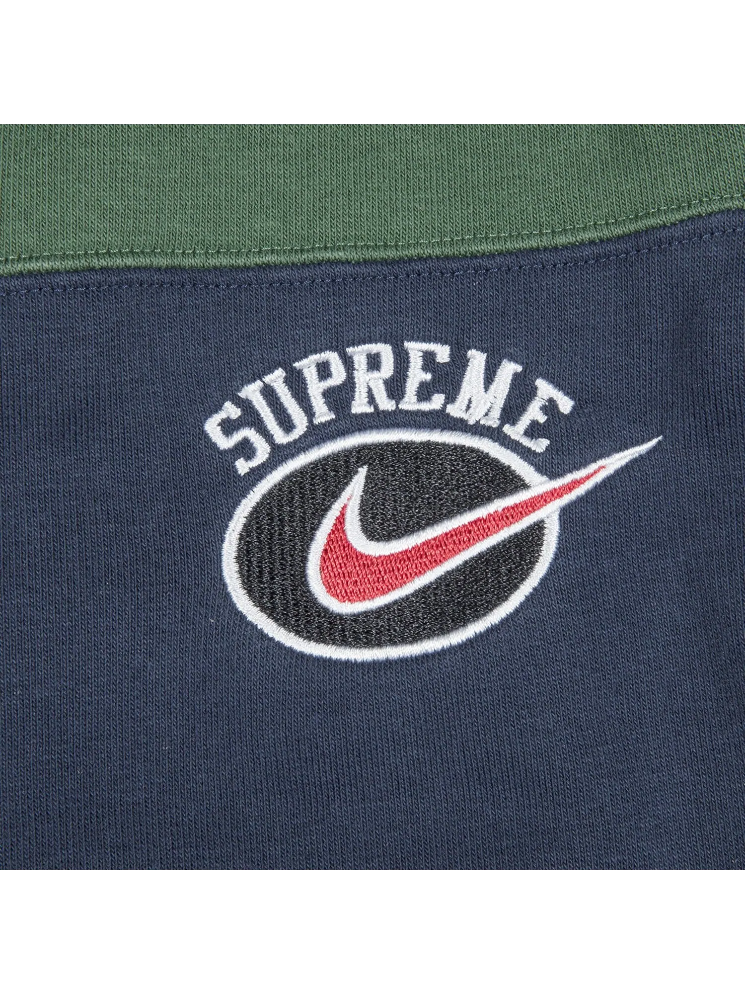 Спортивные штаны в полоску Supreme x Nike — изображение 2 из 2, синий
