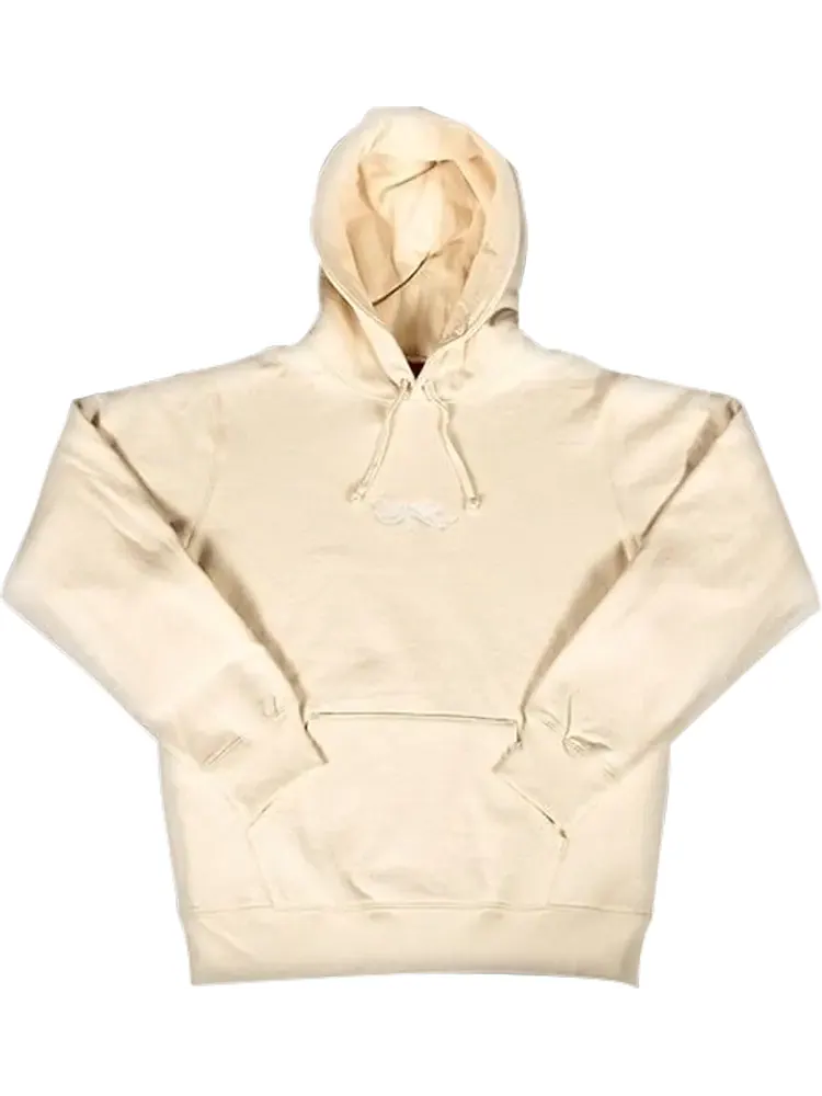 Толстовка Supreme Tag Logo Hooded Sweatshirt 'Natural' — изображение 1 из 1, загар
