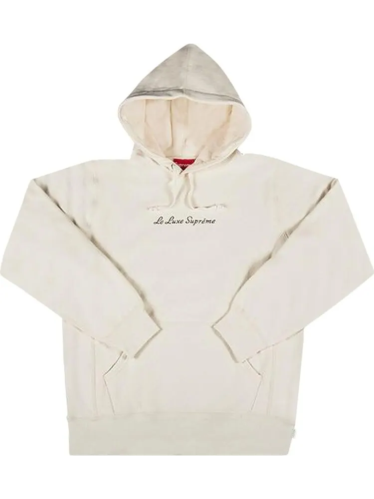Толстовка Supreme Le Luxe Hooded Sweatshirt 'Natural' — изображение 1 из 1, загар