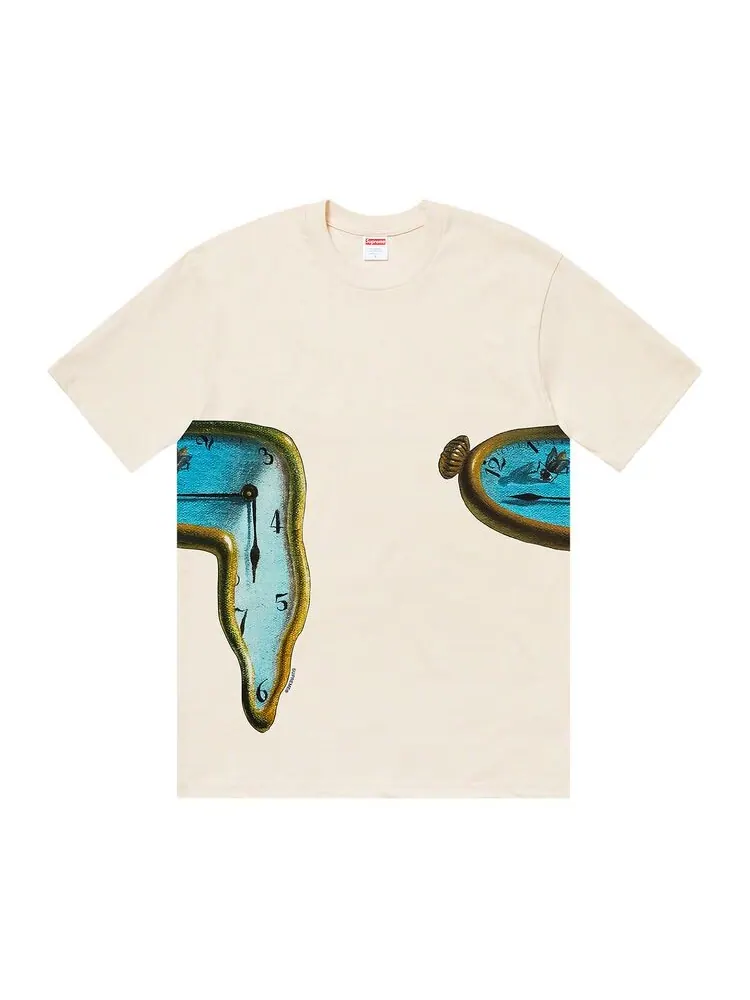 Футболка Supreme The Persistence Of Memory Tee Natural — изображение 1 из 2, прозрачный