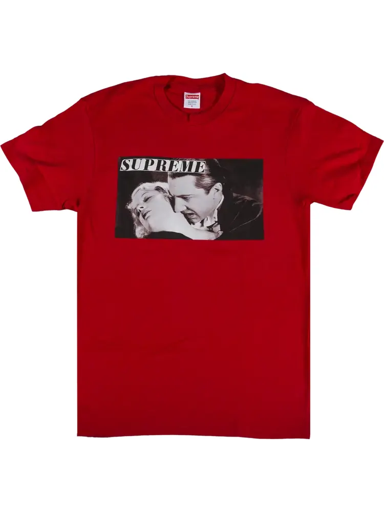 Футболка Supreme Bela Lugosi T-Shirt 'Red' — изображение 1 из 1, красный