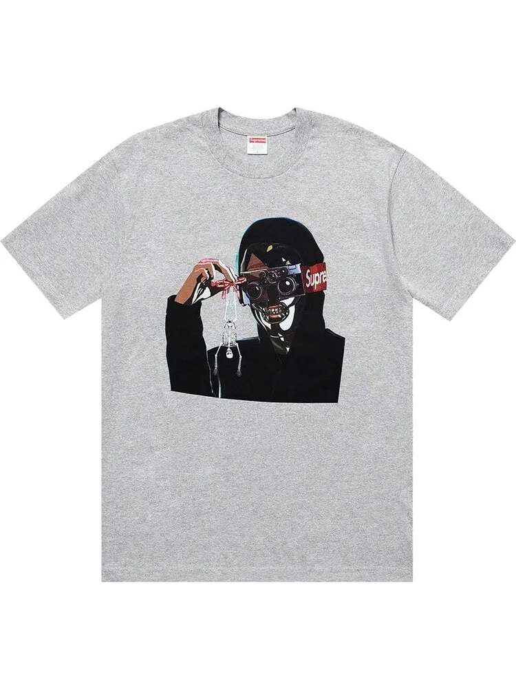 Футболка Supreme Creeper Tee 'Heather Grey' — изображение 1 из 1, серый