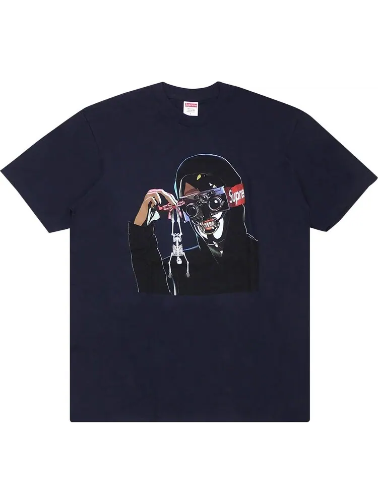 Футболка Supreme Creeper Tee 'Navy' — изображение 1 из 1, синий