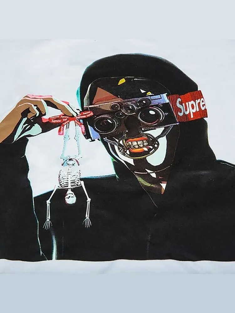 Футболка Supreme Creeper Tee 'White' — изображение 2 из 2, белый