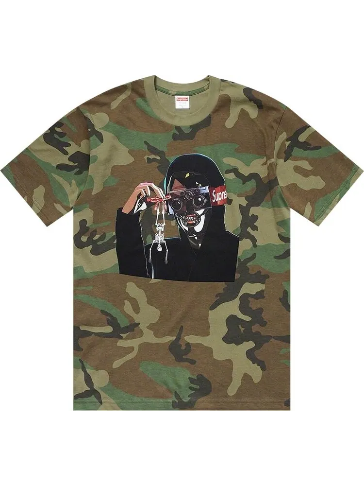 Футболка Supreme Creeper Tee 'Woodland Camo' — изображение 1 из 1, мульти