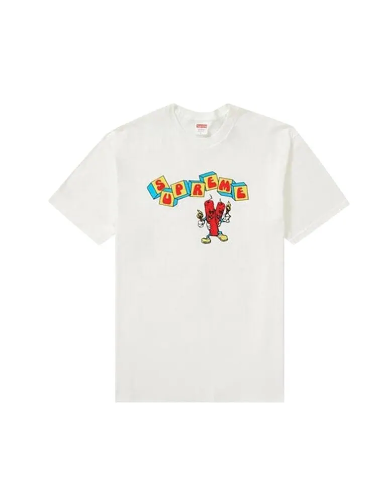 Футболка Supreme Dynamite Tee 'White' — изображение 1 из 1, белый
