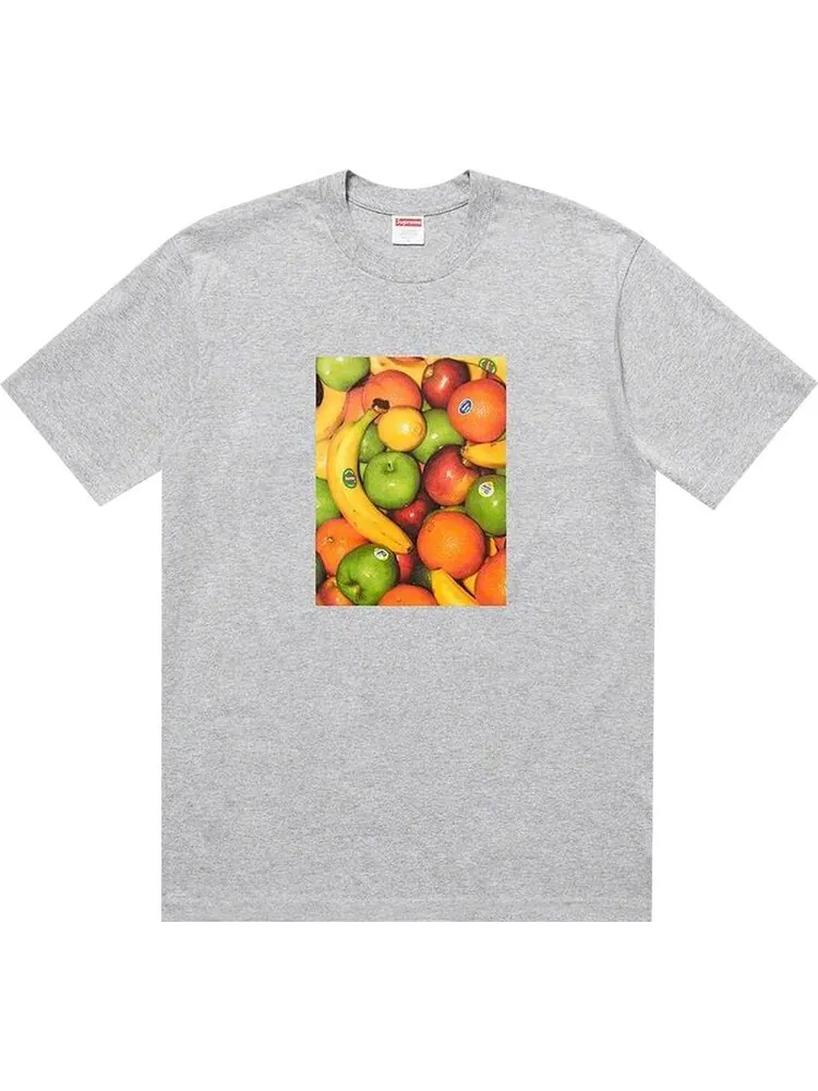 Футболка Supreme Fruit Tee 'Heather Grey' — изображение 1 из 1, серый