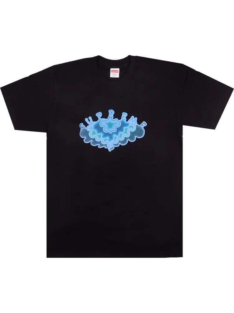 Футболка Supreme Cloud Tee 'Black' — изображение 1 из 1, черный