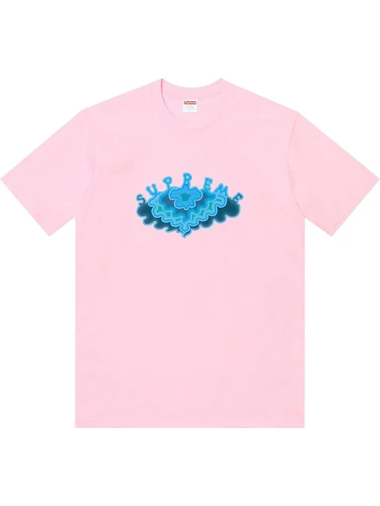 Футболка Supreme Cloud Tee 'Light Pink' — изображение 1 из 1, розовый