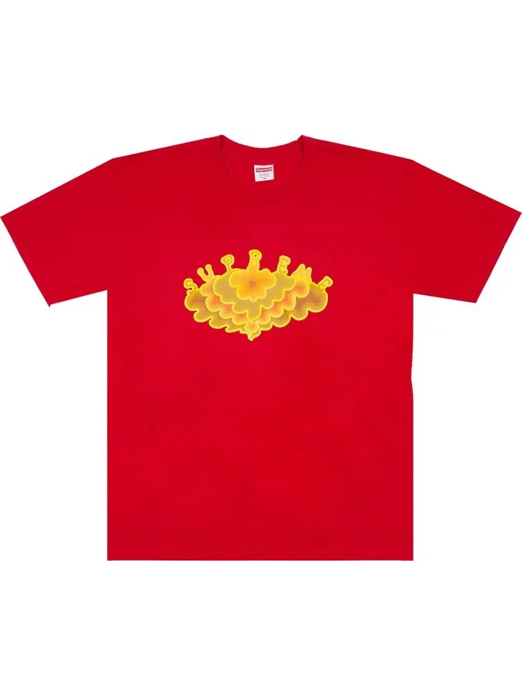Футболка Supreme Cloud Tee 'Red' — изображение 1 из 1, красный