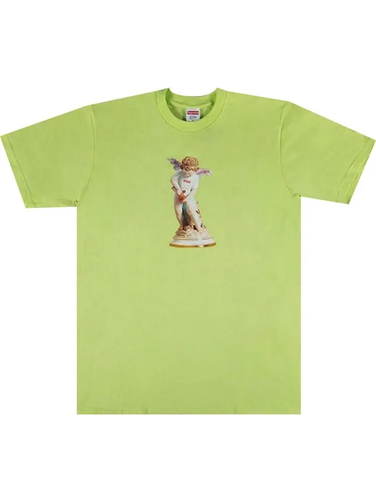 Футболка Supreme Cupid Tee 'Neon Green' — изображение 1 из 1, зеленый