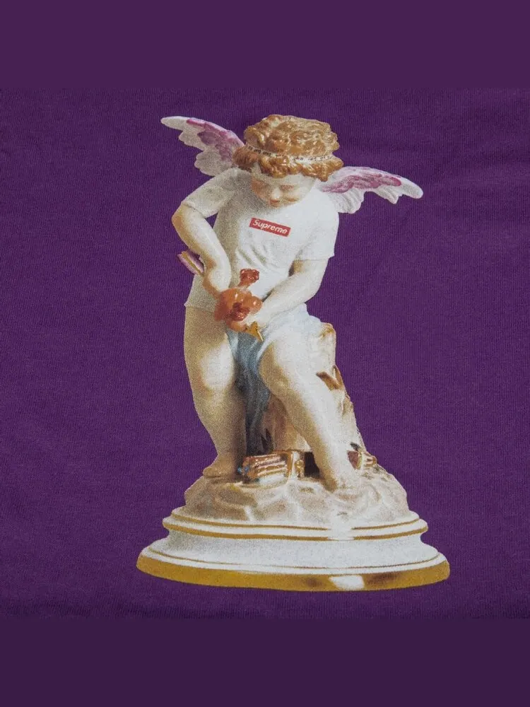 Футболка Supreme Cupid T-Shirt 'Purple' — изображение 2 из 2, фиолетовый