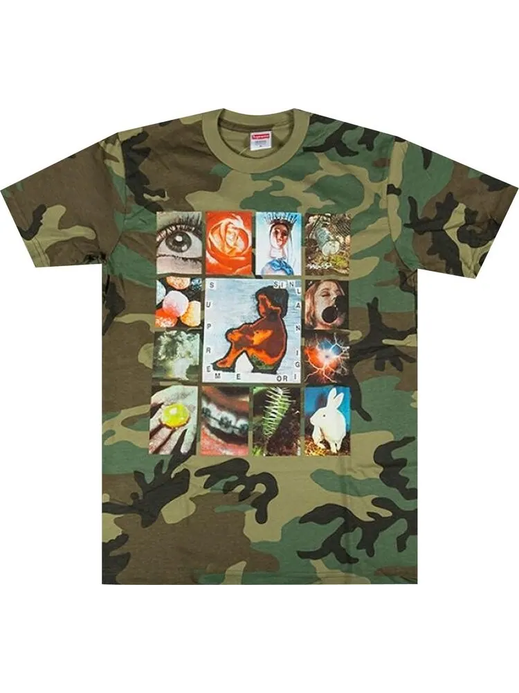 Футболка Supreme Original Sin Tee 'Woodland Camo' — изображение 1 из 1, мульти