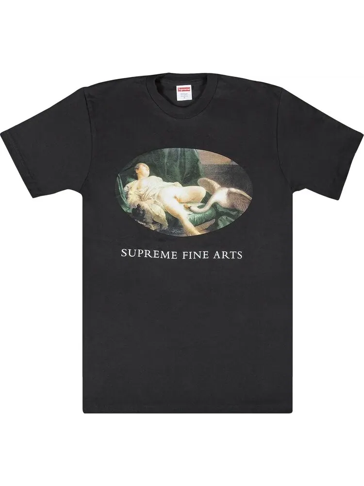 Футболка Supreme Leda And The Swan T-Shirt 'Black' — изображение 1 из 2, черный