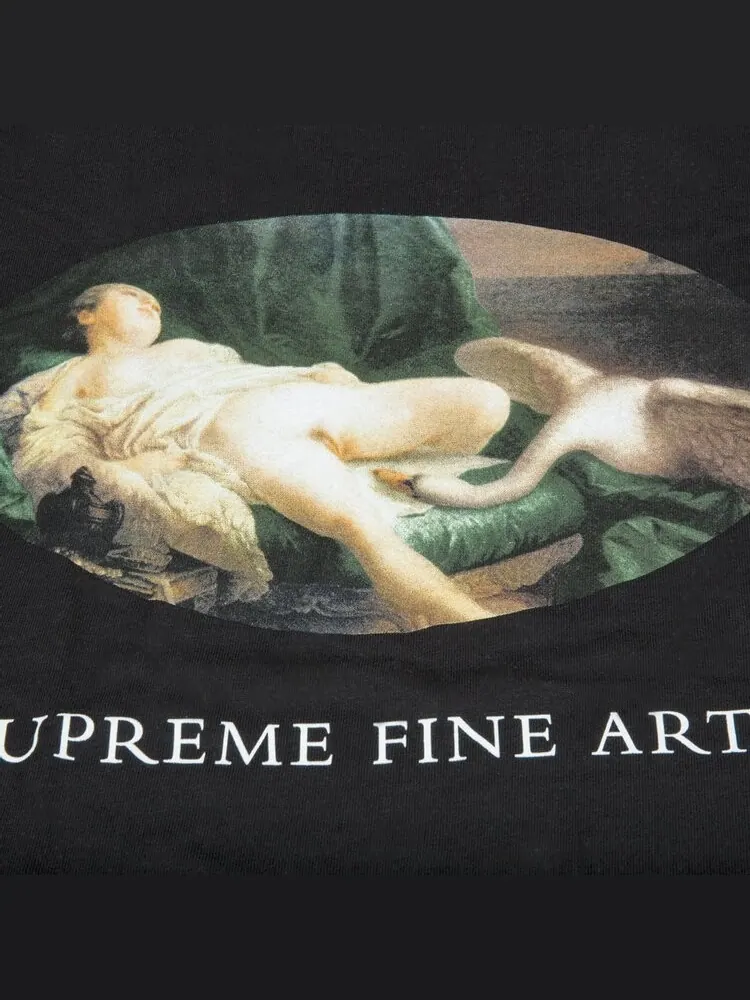 Футболка Supreme Leda And The Swan T-Shirt 'Black' — изображение 2 из 2, черный