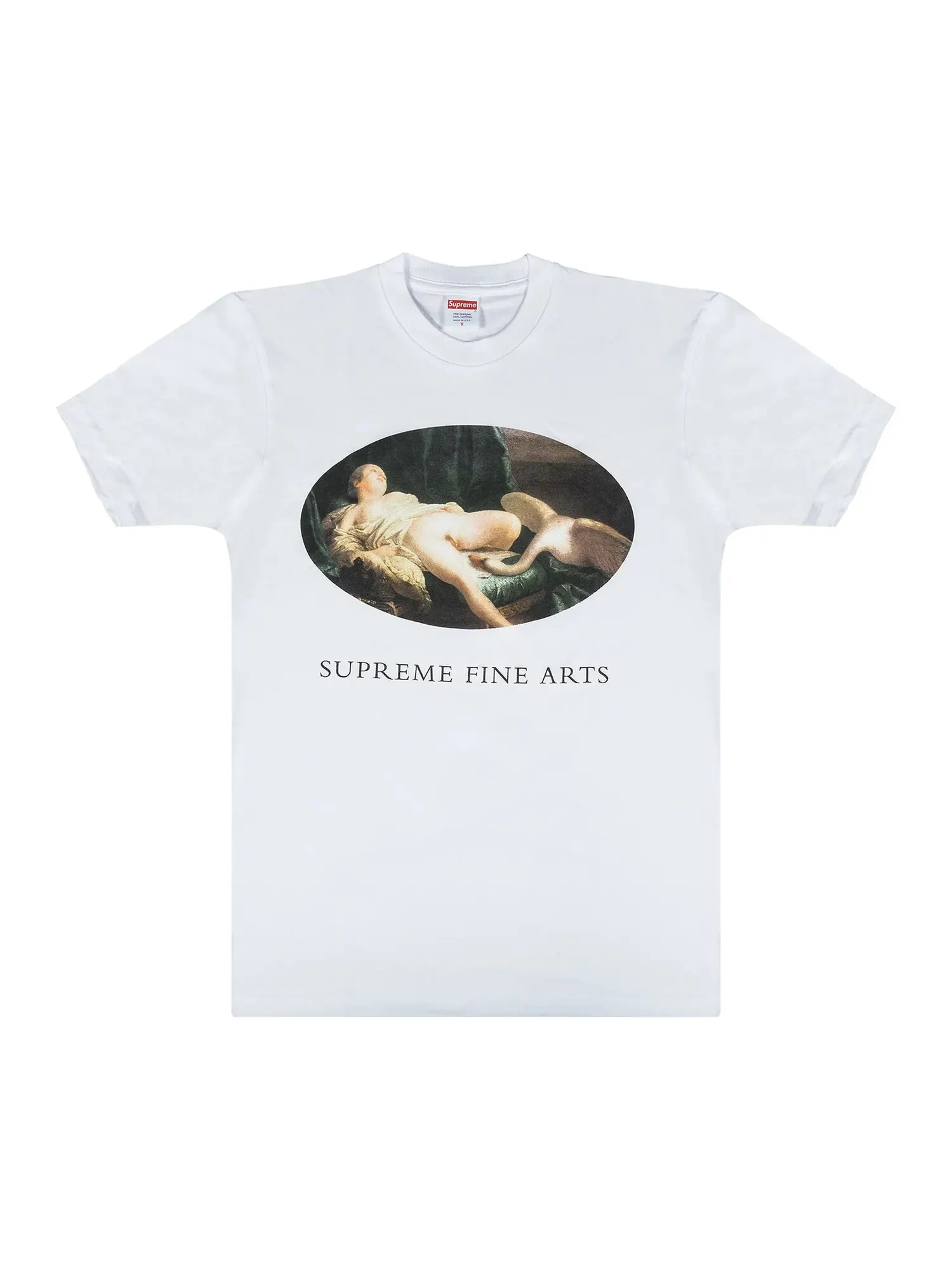 Футболка Supreme Leda And The Swan — изображение 1 из 2, белый