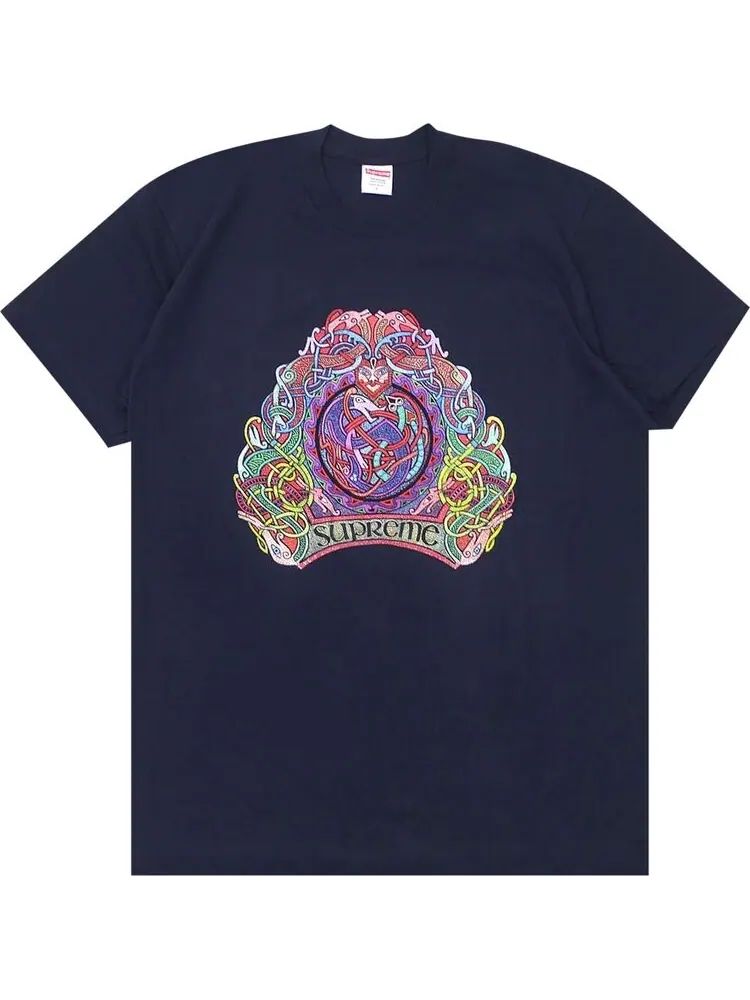Футболка Supreme Knot Tee 'Navy' — изображение 1 из 1, синий