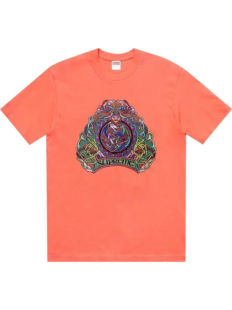 Футболка Supreme Knot Tee 'Neon Orange' — изображение 1 из 1, оранжевый