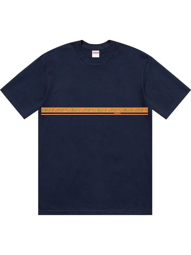 Футболка Supreme Hard Goods Tee 'Navy' — изображение 1 из 1, синий