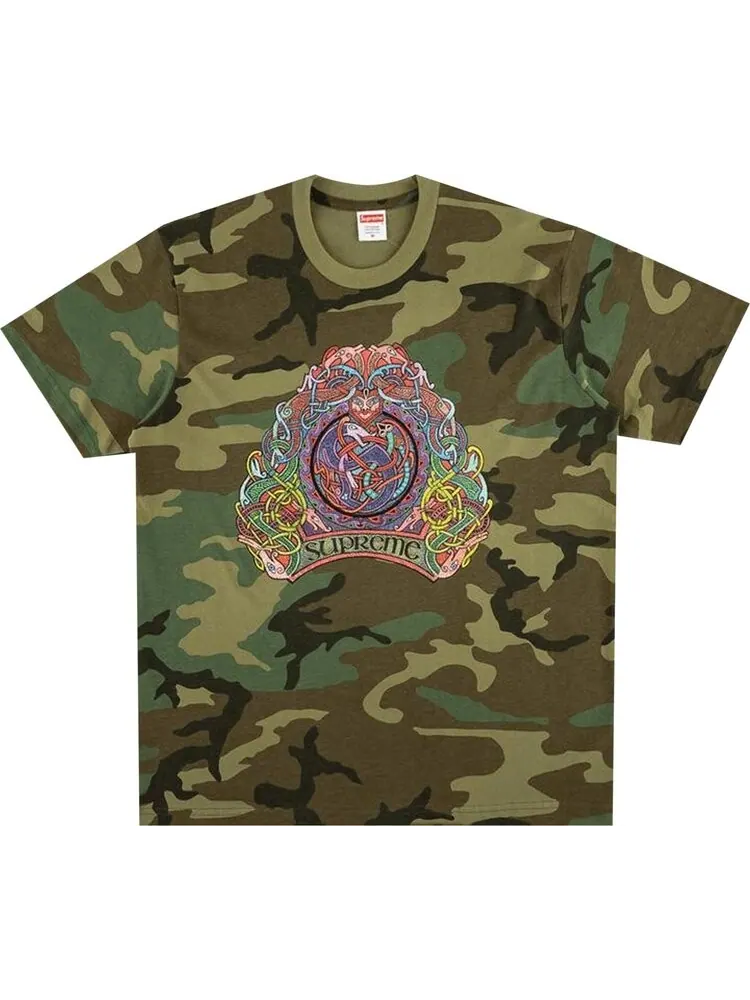 Футболка Supreme Knot Tee 'Woodland Camo' — изображение 1 из 1, мульти
