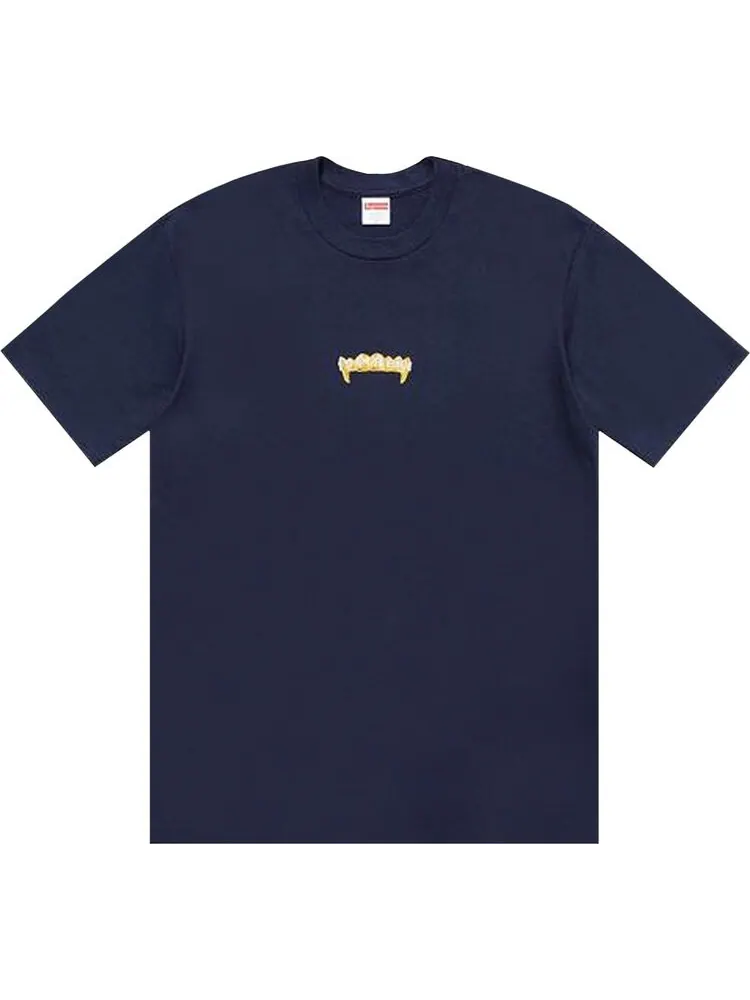Футболка Supreme Fronts Tee 'Navy' — изображение 1 из 1, синий