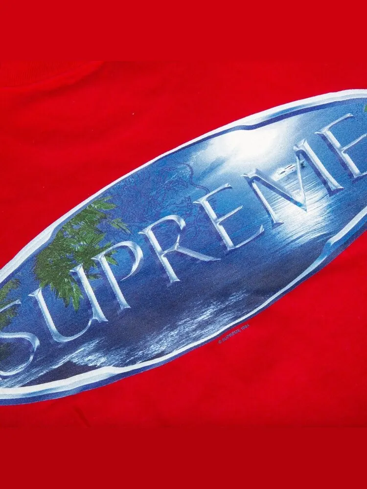 Футболка Supreme Fronts Tee 'Red' — изображение 3 из 3, красный