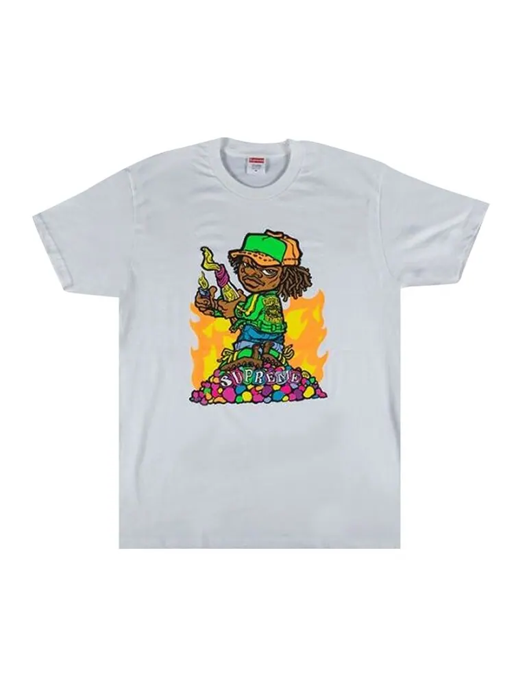 Футболка Supreme Molotov Kid Tee 'White' — изображение 1 из 1, белый