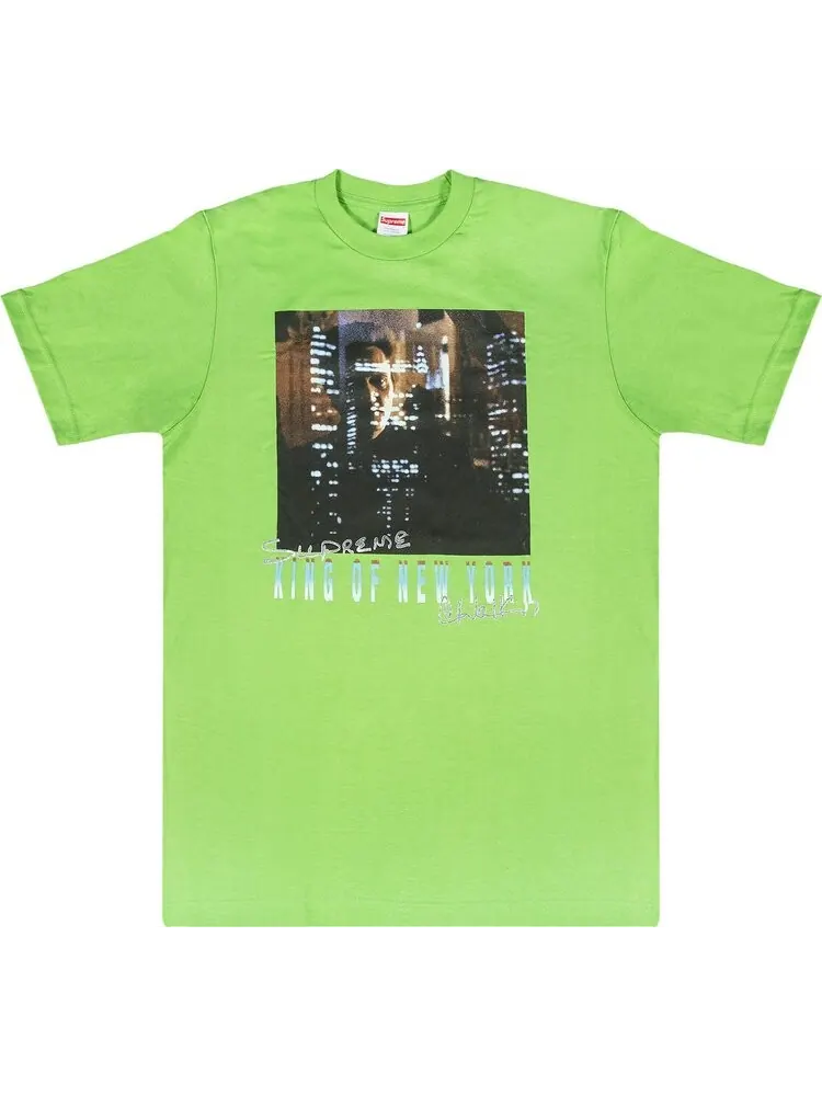 Футболка Supreme King Of New York T-Shirt 'Green' — изображение 1 из 2, зеленый