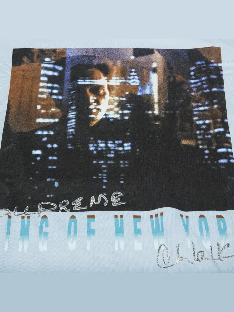 Футболка Supreme King Of New York T-Shirt 'Light Blue' — изображение 2 из 2, синий
