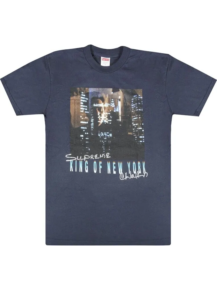 Футболка Supreme King Of New York T-Shirt 'Navy' — изображение 1 из 2, синий