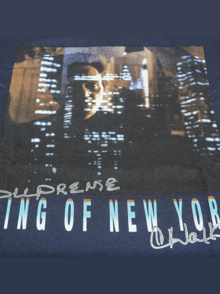 Футболка Supreme King Of New York T-Shirt 'Navy' — изображение 2 из 2, синий