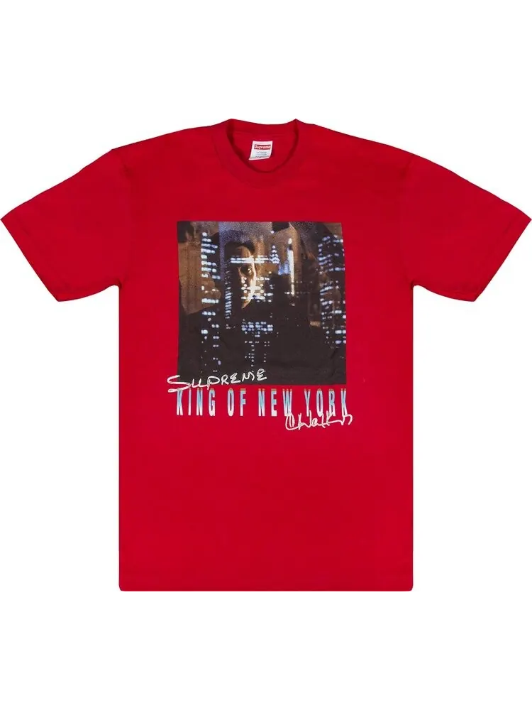 Футболка Supreme King Of New York T-Shirt 'Red' — изображение 1 из 2, красный