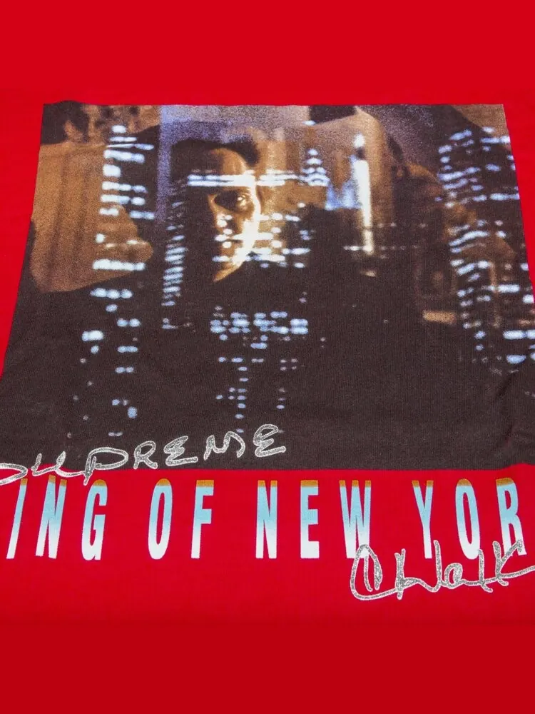 Футболка Supreme King Of New York T-Shirt 'Red' — изображение 2 из 2, красный