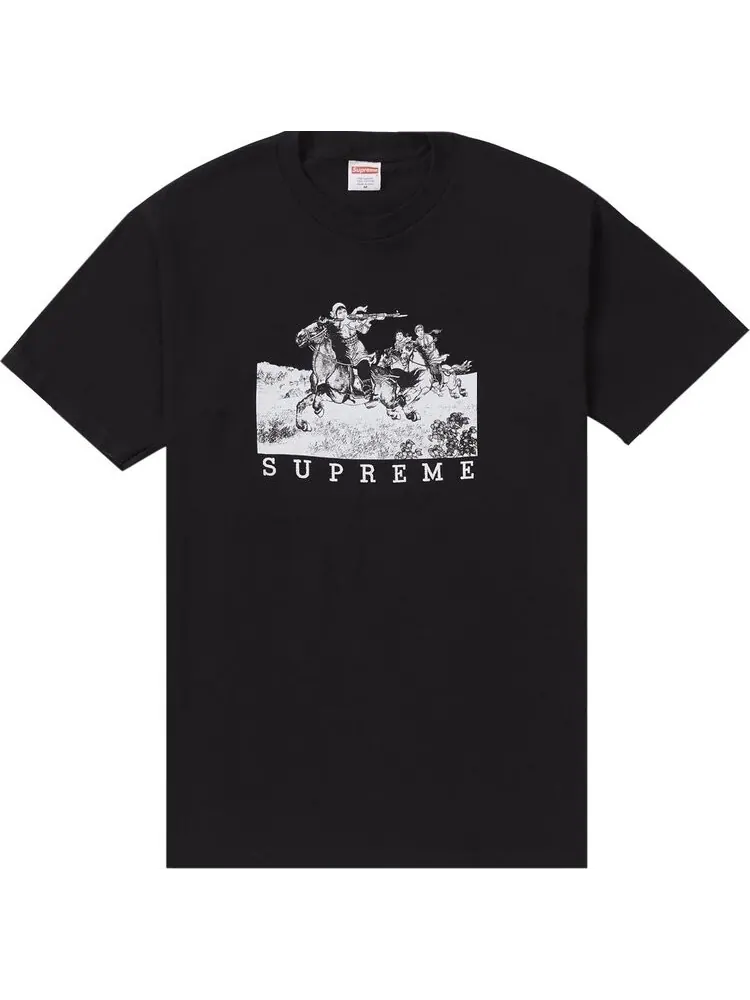 Футболка Supreme Riders Tee 'Black' — изображение 1 из 1, черный