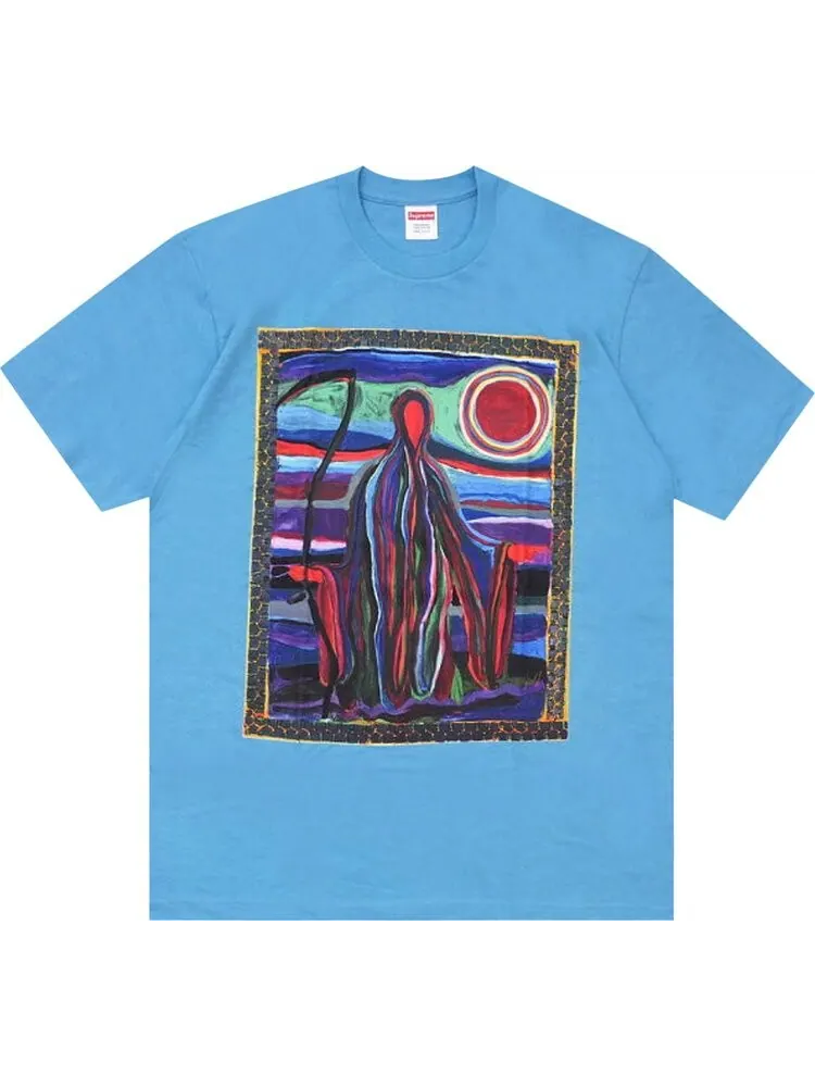 Футболка Supreme Reaper Tee 'Light Slate' — изображение 1 из 1, синий
