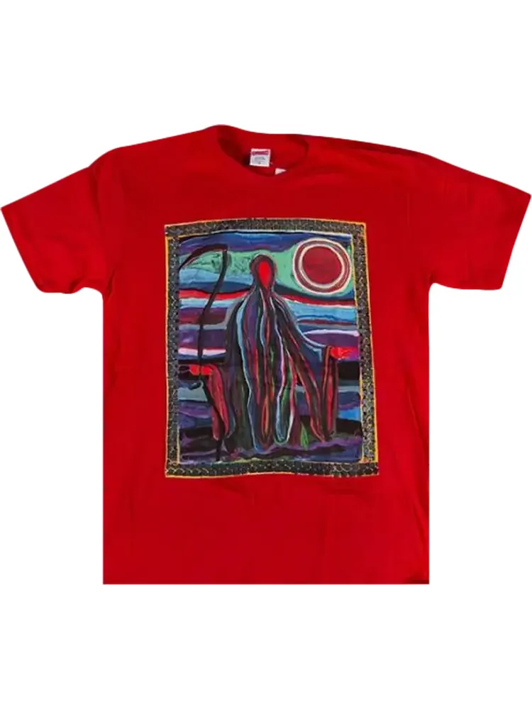 Футболка Supreme Reaper T-Shirt 'Red' — изображение 1 из 1, красный