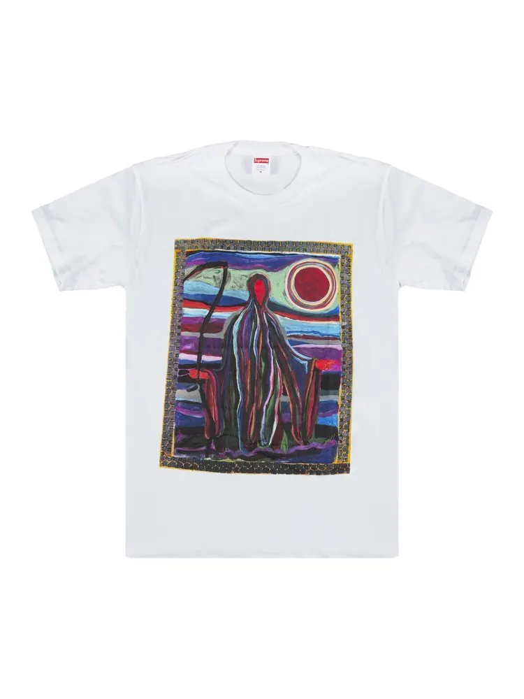 Футболка Supreme Reaper T-Shirt 'White' — изображение 1 из 3, белый