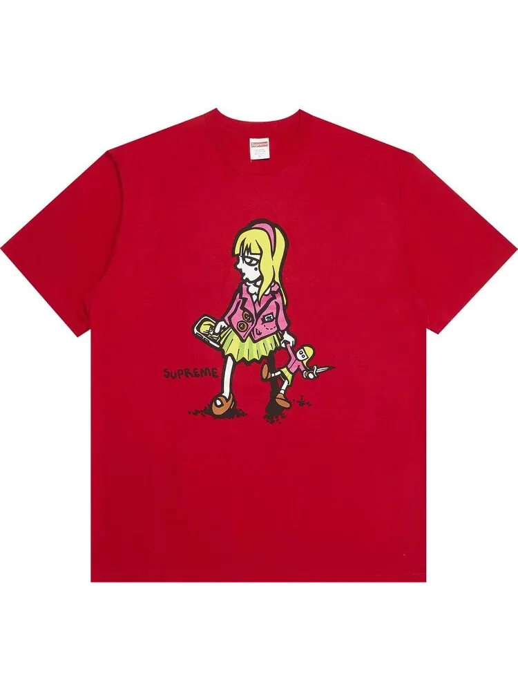 Футболка Supreme Suzie Switchblade Tee 'Red' — изображение 1 из 3, красный