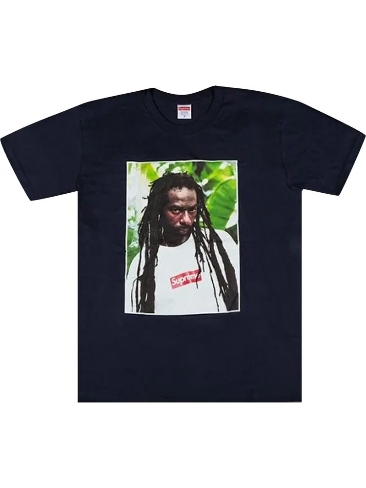 Футболка Supreme Buju Banton Tee 'Black' — изображение 1 из 1, черный