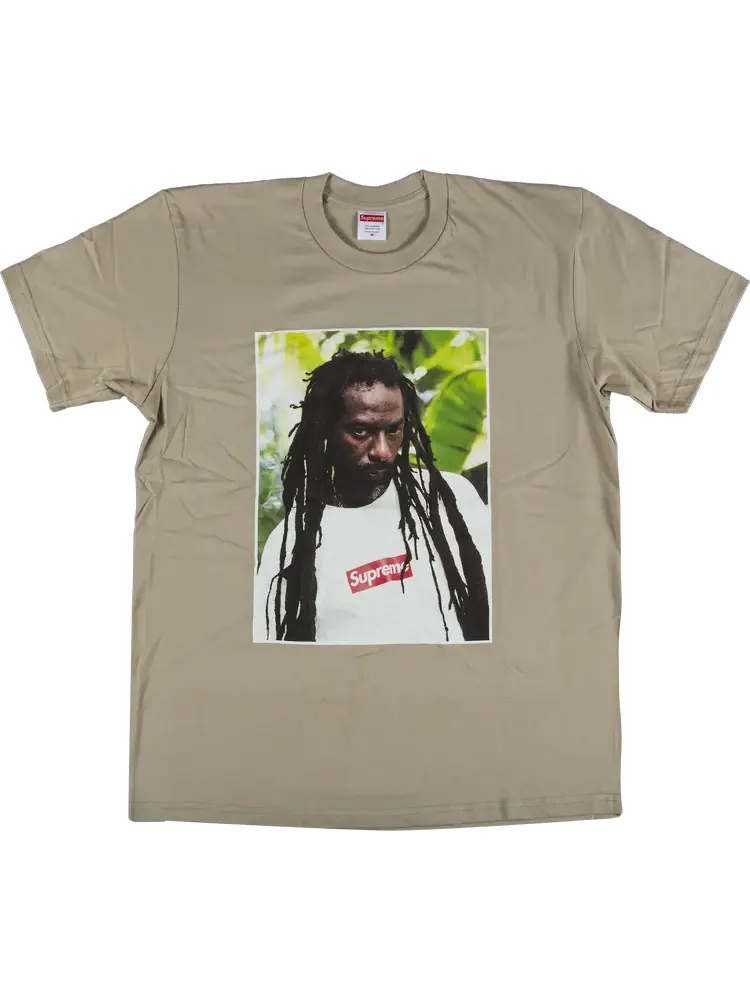 Футболка Supreme Buju Banton T-Shirt 'Clay' — изображение 1 из 1, коричневый