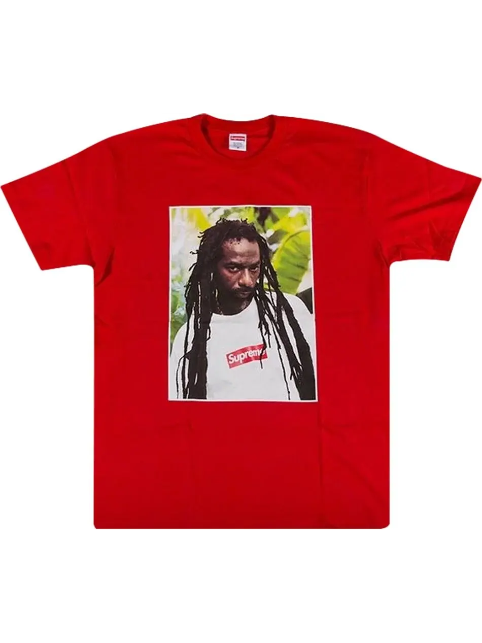 Футболка Supreme Buju Banton — изображение 1 из 1, красный