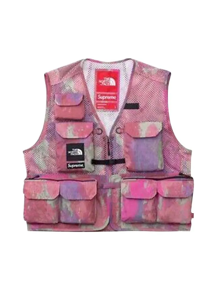 Утепленный жилет Supreme x The North Face Cargo Vest — изображение 1 из 2, мульти