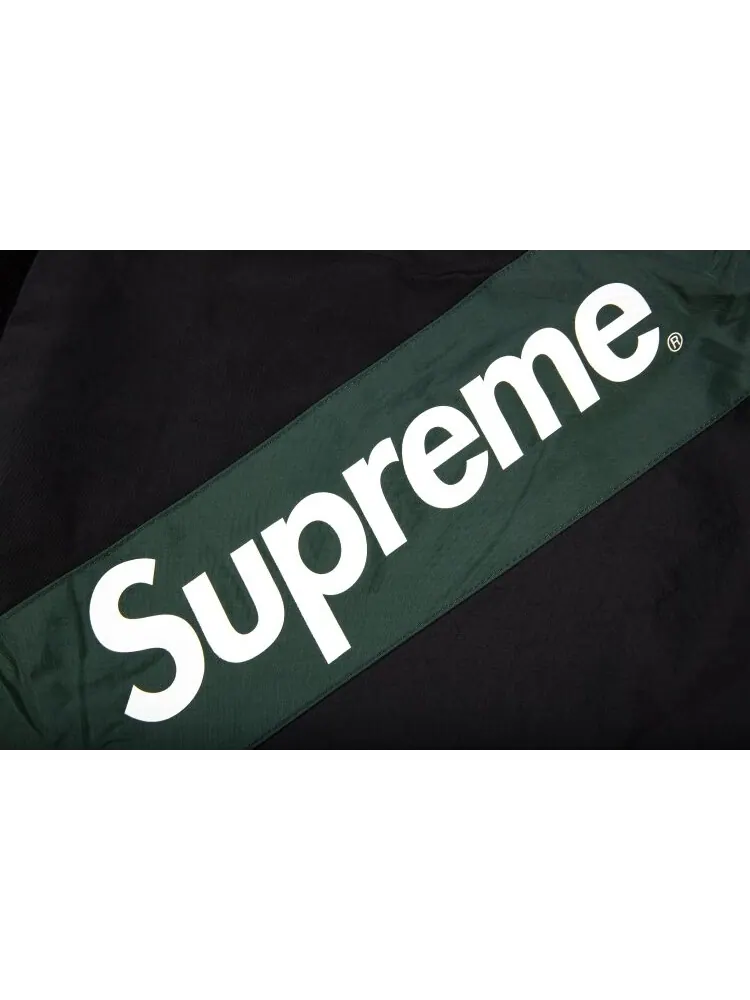 Куртка Supreme Paneled Track Jacket 'Black' — изображение 2 из 2, черный