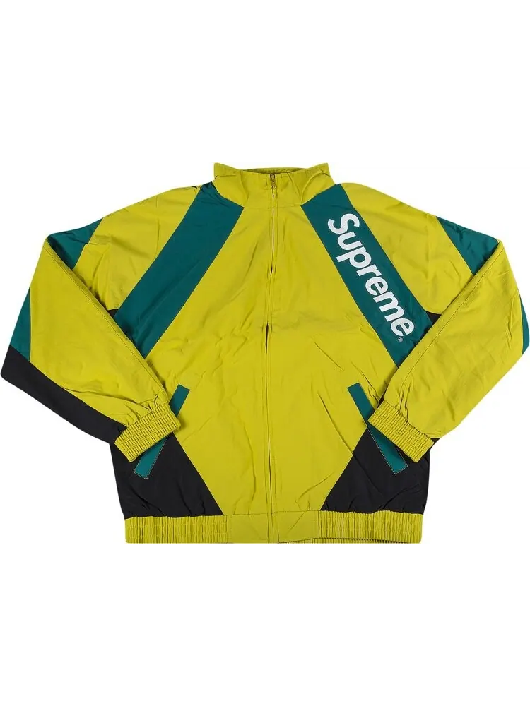 Куртка Supreme Paneled Track Jacket 'Light Gold' — изображение 1 из 2, золото