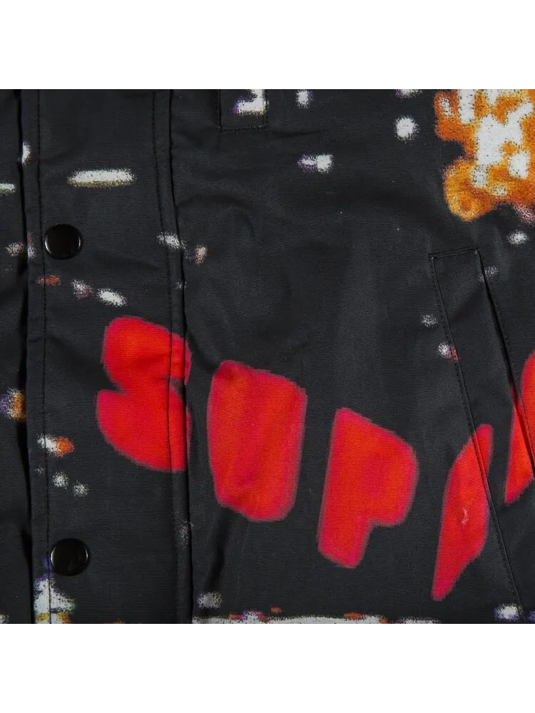 Куртка Supreme City Lights Puffy Jacket 'Black' — изображение 2 из 2, черный