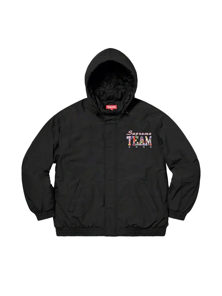 Куртка Supreme Team Puffy Jacket — изображение 1 из 2, черный